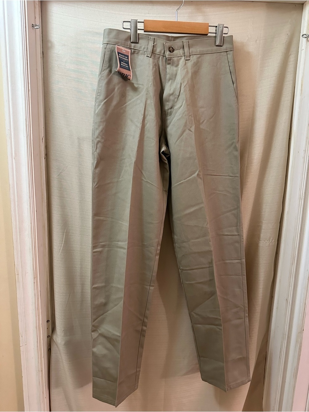 BBJC Blue Bay Jean Company Khaki Chino Pants Made in Canada NWT Women’s Size 30